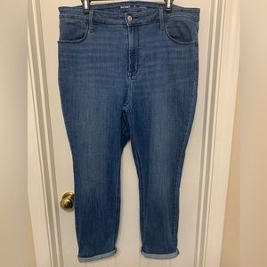 Old Navy high rise straight leg jeans